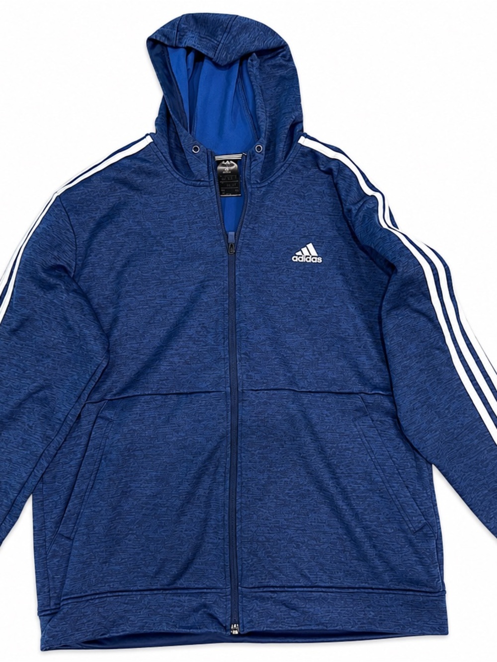 Adidas Climawarm Full Zip Hoodie – Men’s Large - Picture 2 of 5